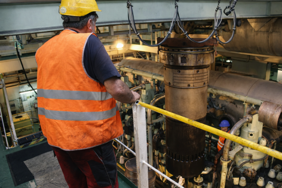 Marine engine mechanical repair and overhaul works carried out on-board by RB Metal Solutions