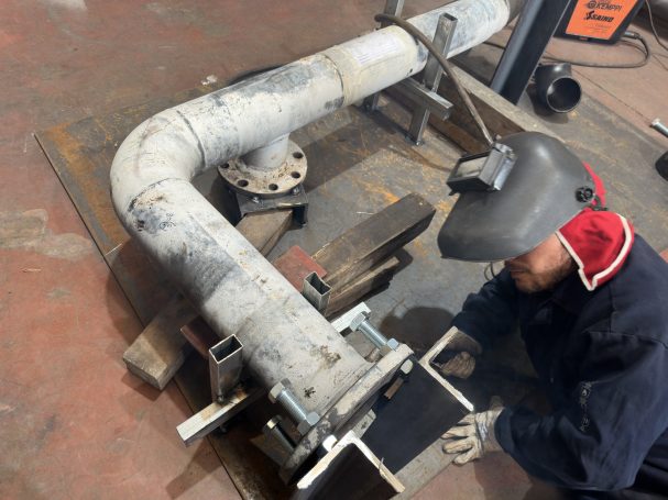 Piping spool fabrication Marine piping spool fabrication and assembly